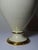 Crackle-Glazed Ivory and Gold Earthenware Lamp attributed to Le Dauphin, 1980s-1990s For Sale - Image 9 of 14