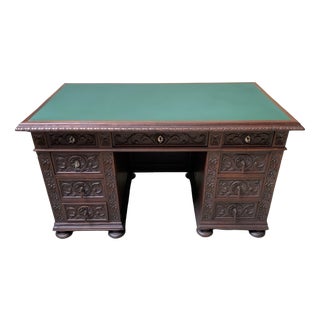 Antique Office Desk, 1880 For Sale