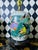1950s Hand-Painted Japanese Porcelain Tabletop Lamps Pair Court Ladies, Large 32"h For Sale - Image 14 of 18
