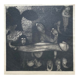 1983 Sequence Modern Etching For Sale