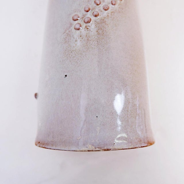 Ceramic Sculpture Female Face Flower Vase in Ceramic For Sale - Image 7 of 18