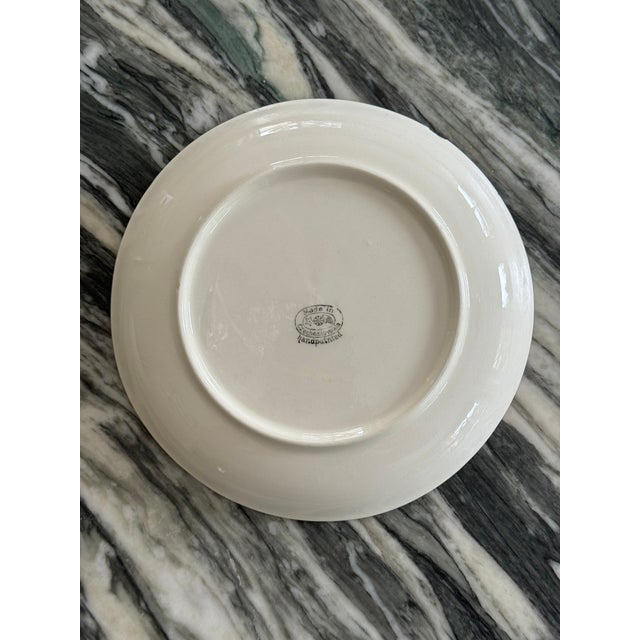 Violet Art Deco Violet Motif Salad Plates by Ditmar Urbach - Set of 6 For Sale - Image 8 of 13
