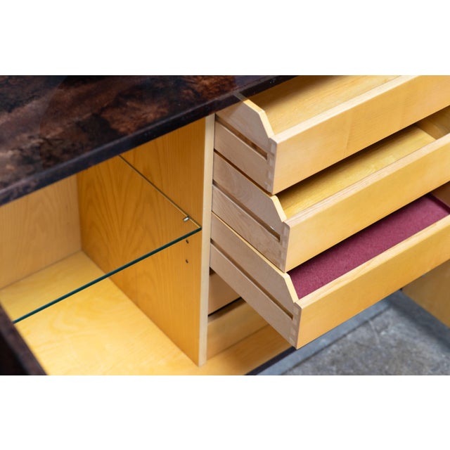 Large Sideboard by Aldo Tura, Italy, 1970s For Sale - Image 13 of 15