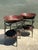 Brown Vintage Pencil Reed Bowl Side Tables - A Pair For Sale - Image 8 of 12