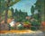 "Late Sun" - Carmel by the Sea California Original Oil French Impressionism by Harry Lachman For Sale - Image 4 of 10