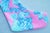 Lilly Pulitzer Style Chic Tropical Beach Coral Shell Christmas Stocking For Sale - Image 4 of 7