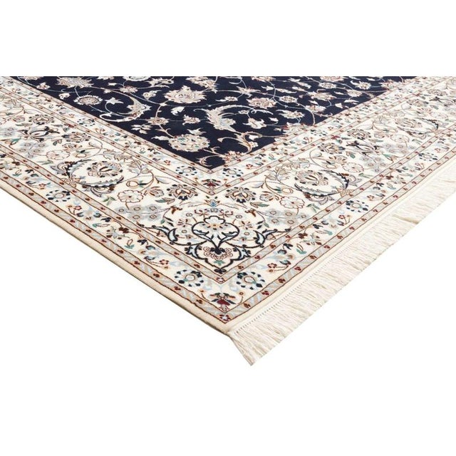 Nain Floral Pattern Rug For Sale - Image 5 of 11