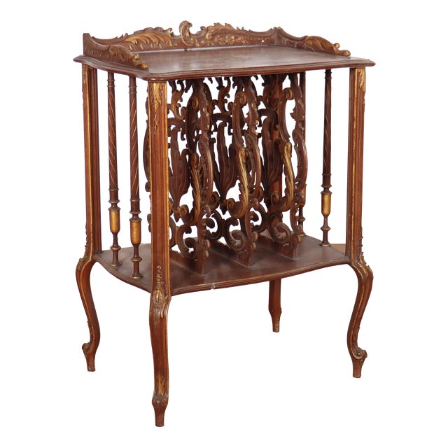 French Carved Stand, 1890s For Sale