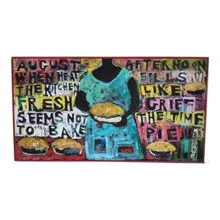 Contemporary Folk Art Painting by Lucy Hunnicutt For Sale