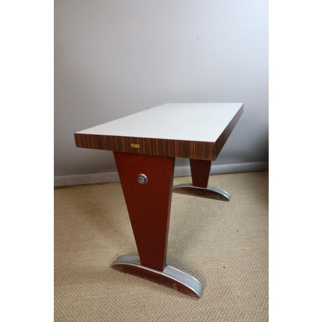 Formica Bistro Table, 1950s For Sale - Image 3 of 9