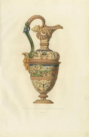Delange, Ewer of Mr. Le Bon Gustave Rothschild, 1869, Paper