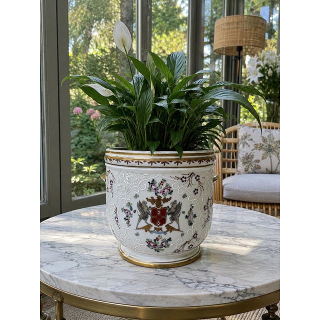 Antique Cachepot in Earthenware, 1800s For Sale - Image 13 of 14