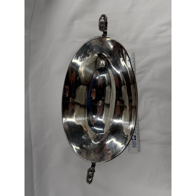 Silver Early 20th Century French Silver Plate Tureen For Sale - Image 8 of 11