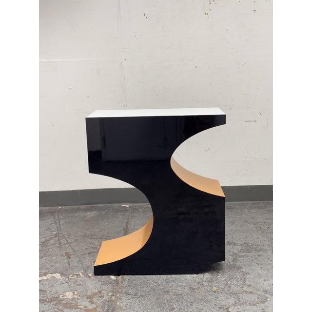Modern Michael Oren Design Console Table For Sale - Image 3 of 12