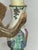 1980s Tobacco Leaf Monkey Lamp For Sale - Image 10 of 15