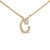 Embrace the elegance of personalization with this stunning 10K Yellow gold pendant, delicately crafted into a flowing...