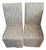 Cisco Home Tailored Parsons Dining Chairs With Custom Slipcovers - A Pair For Sale