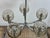 Vintage Chrome Metal Chandelier attributed to Gaetano Scolari, 1970s For Sale - Image 6 of 12