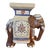 Vintage Small Chinoiserie Elephant Garden Stool For Sale