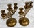 1970s Vintage Chinese Chinoiserie Brass Dragon Candlestick Candelabra - A Pair For Sale - Image 5 of 9