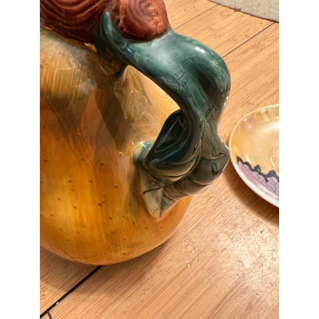 Large 1970s Pear Pitcher For Sale - Image 4 of 4