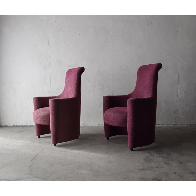 Lines Line Lines. These gorgeous chair are begging to be modernized. The boned are great but the fabirc has seen better...