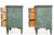 Gustavian (Swedish) Pair of Swedish Gustavian Style Blue Painted Bedside Commodes Chests For Sale - Image 3 of 18