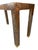 Wood Vintage Henredon Faux Tortoiseshell & Smoked Glass Console Table - Circa 1970's For Sale - Image 7 of 8