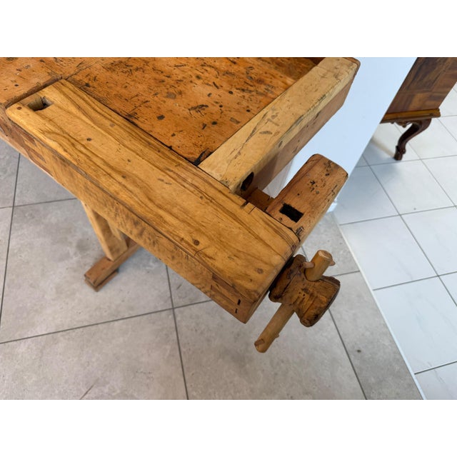 German Workbench in Pine For Sale - Image 5 of 10