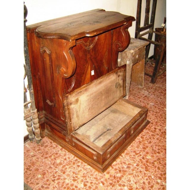 Louis XIV Walnut Kneeler For Sale - Image 3 of 7