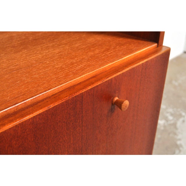 Vintage Danish Medium Highboard in Teak, 1960s For Sale - Image 3 of 11