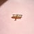Vintage 14k Articulating Airplane, Biplane Charm, Pendant For Sale - Image 12 of 12