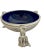 Cheetah Pedestal Enameled Metal Bowl Snack Appetizer Bowl. The Weinberg Windhoek, Nambibia For Sale - Image 4 of 7
