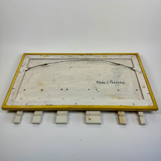 1980's Mixed Media Art Sculpture by Franz Jozef Aka Frank Ponstingl For Sale - Image 11 of 12