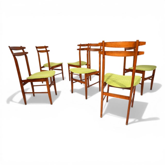 Mid-Century Modern Dining Chairs from Amma Torino, 1960s, Set of 6 For Sale - Image 3 of 18