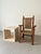 Folk Art Childrens Wooden and Rope Chair, 1900s For Sale - Image 6 of 7
