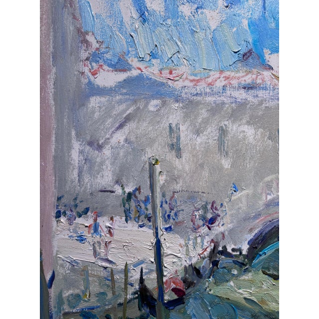 Georgij Moroz, Near the Rialto Bridge, Venice, 1999, Painting For Sale - Image 6 of 8