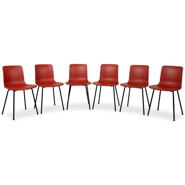 Plastic Chairs by Jasper Morrison for Vitra, Set of 6 For Sale - Image 13 of 13