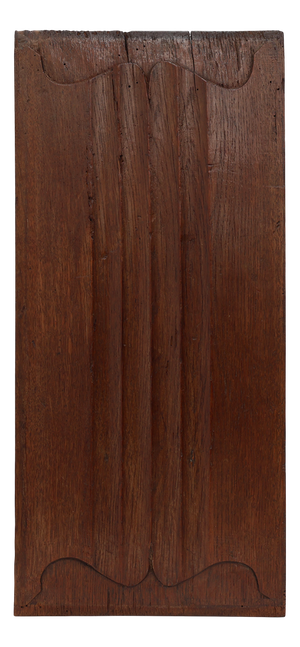 16th Century Gothic Carved Oak Panel, Belgium