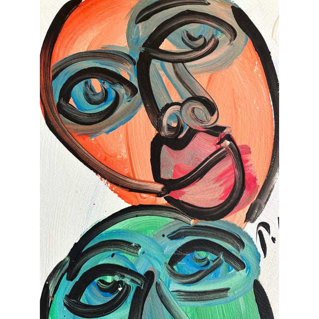 Abstract Expressionism Original 1987 Peter Keil Painting For Sale - Image 3 of 5