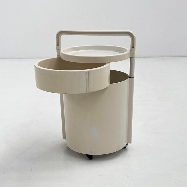 Plastic Storage Trolley by Franco Annoni for Kartell, 1970s For Sale - Image 7 of 11