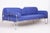 Bauhaus Blue Chrome Sofa, Czechia, 1930s For Sale - Image 4 of 11