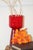 1990s Vintage Crate & Barrel Studio Art Glass Candle Holder / Vase For Sale - Image 5 of 6