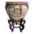 Vintage Large Oriental Fishbowl Urn For Sale