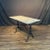French Cafe Table or Bistro Table With Cast Iron Base and Carrera Marble Top For Sale In Portland, ME - Image 6 of 10