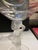 1970s 1970s Lalique-Style Wine / Water Glasses- Set of 6 For Sale - Image 5 of 9