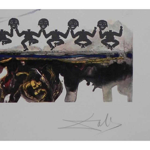 1970s 1970s Dali Memories of Surrealism Surrealist Gastronomy Dali Archives Certified Art For Sale - Image 5 of 6