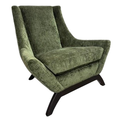 Mid-Century Wingback Chair For Sale