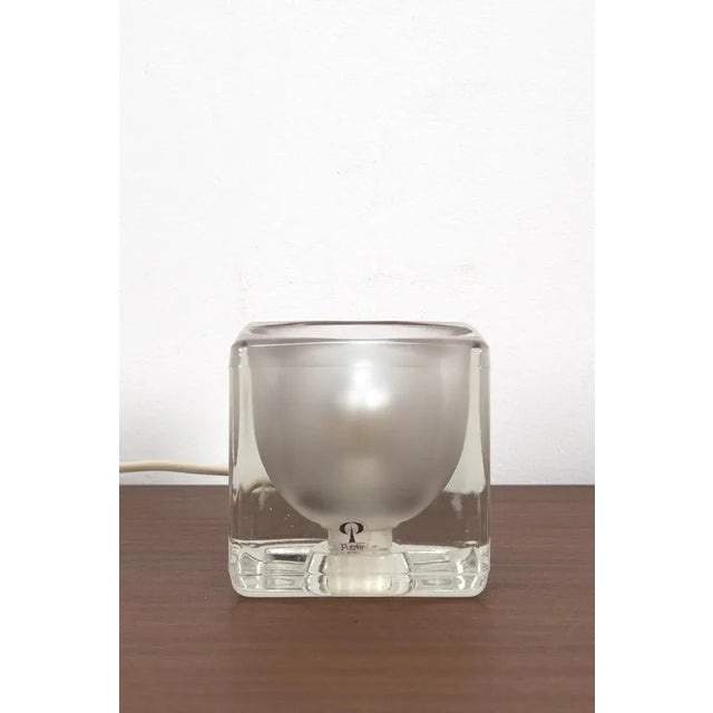Glass Table Lamp from Putzler For Sale - Image 10 of 10