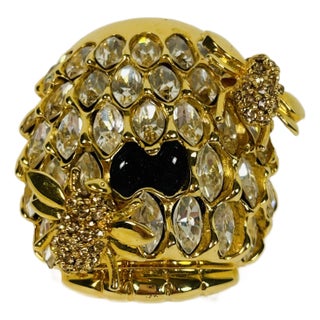 Late 20th Century St. John Nos "Bees a Buzzing" Brooch With Original Sak’s Fifth Avenue Tag For Sale